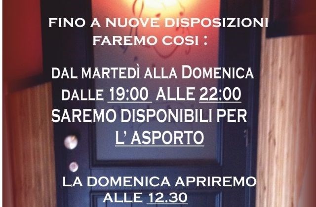 Nuove Disposizione DPCM